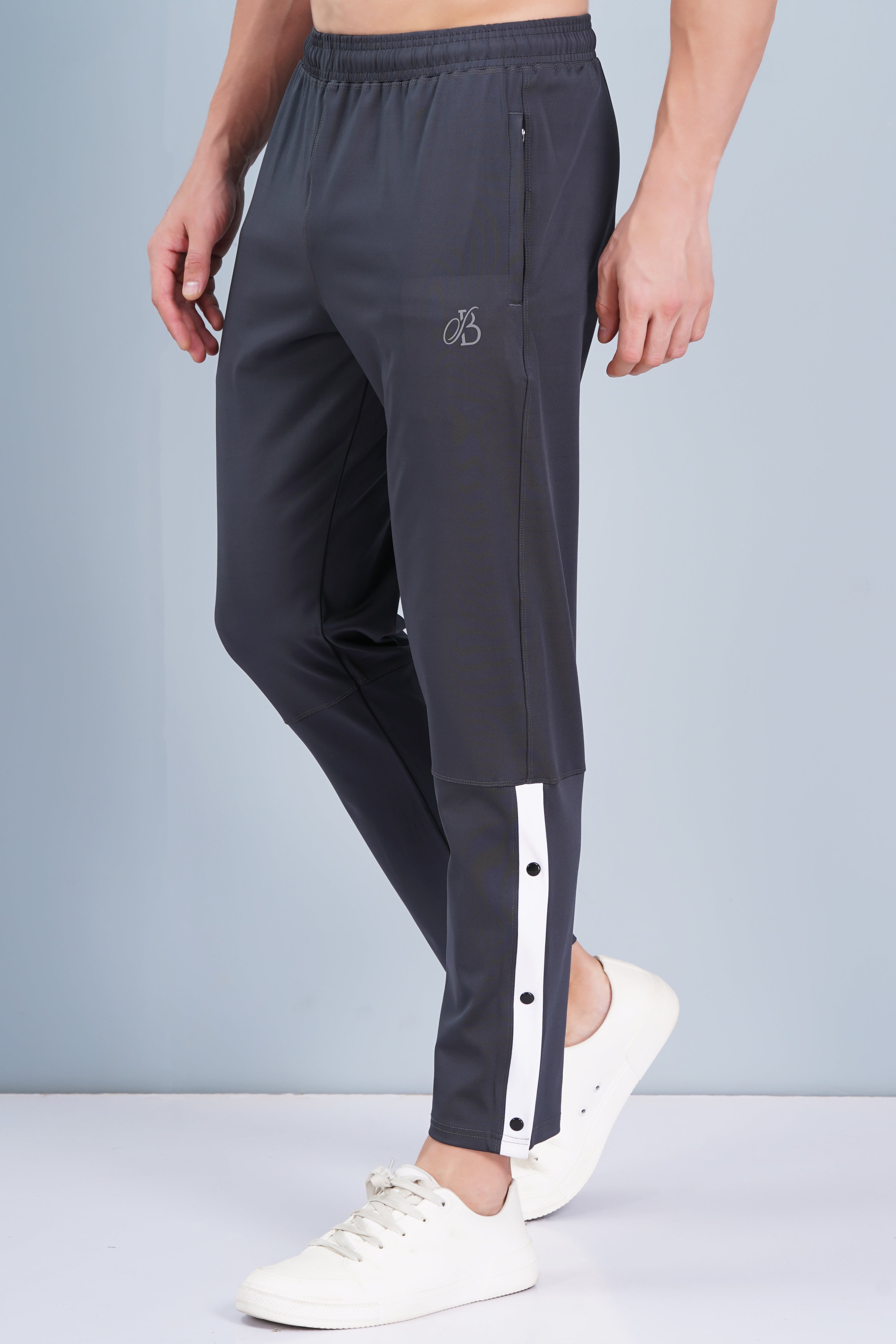 Men's Snap Button Fit Track Pant